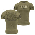 M249 T-Shirt - Military Green