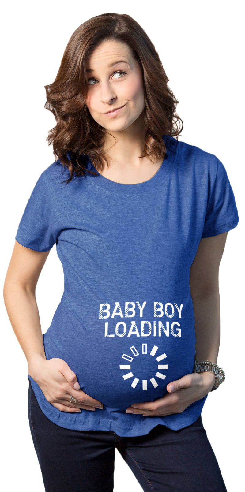 Baby Boy Loading Maternity T Shirt