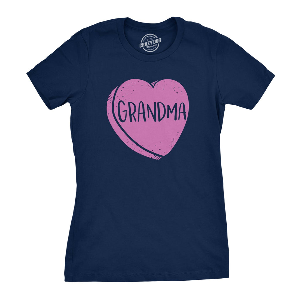 Grandma Candy Heart Women's T Shirt