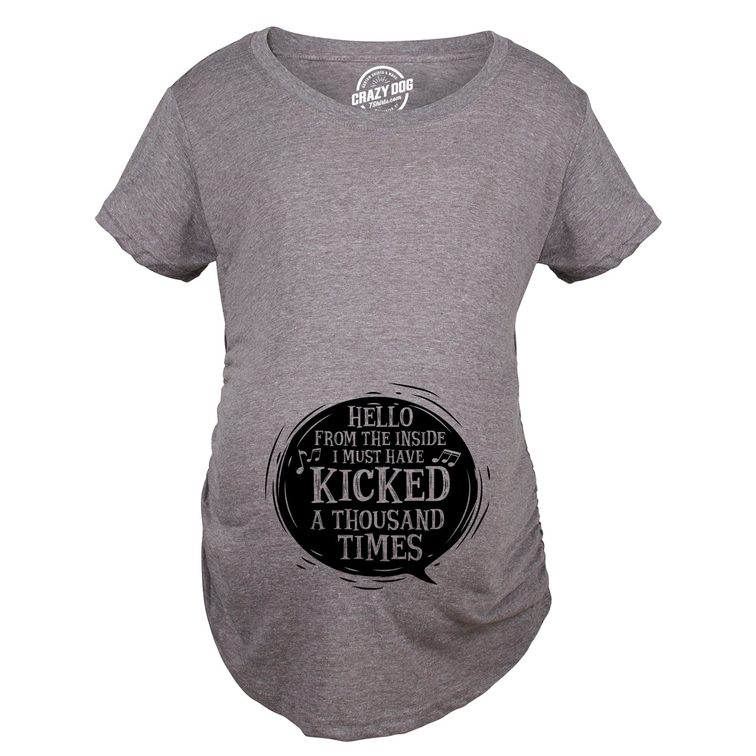 Hello From The Inside Maternity T Shirt