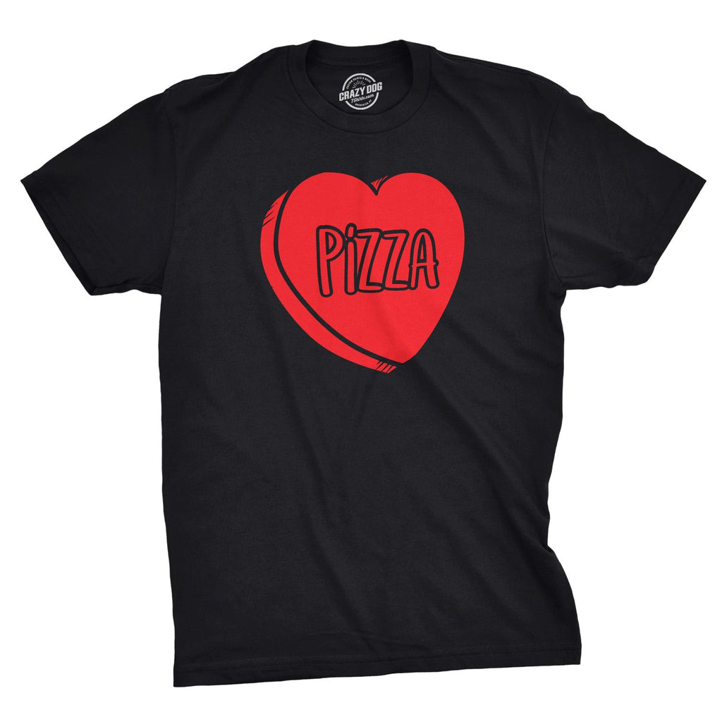 Pizza Candy Heart Men's T Shirt