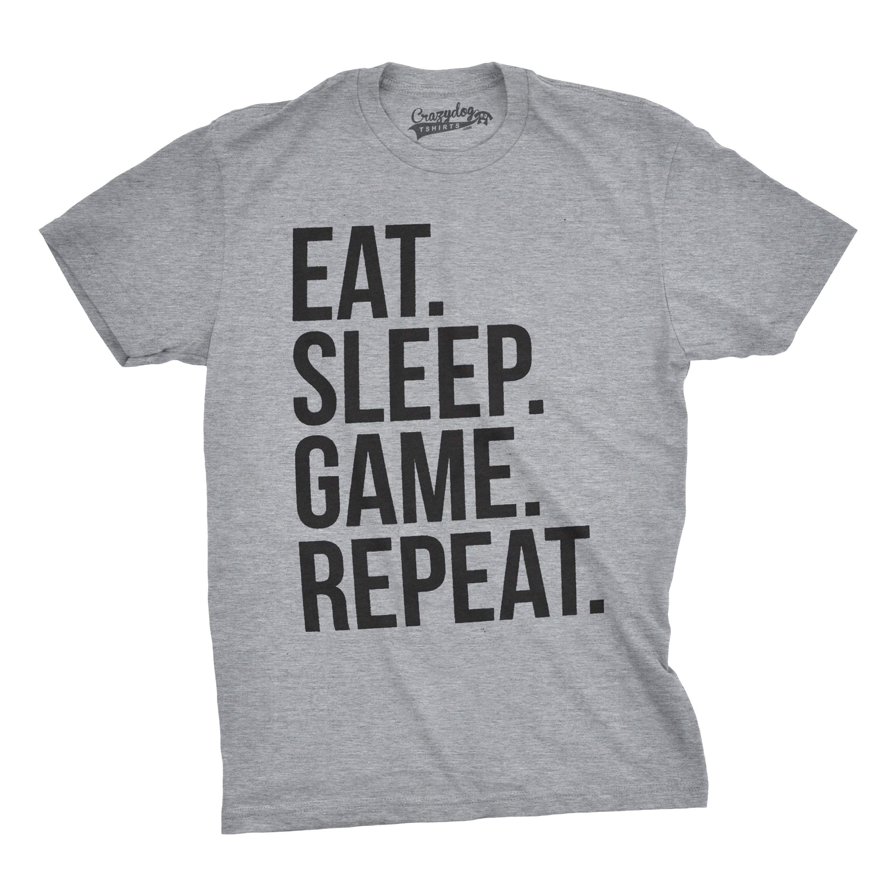 Eat Sleep Game Repeat Men's T Shirt