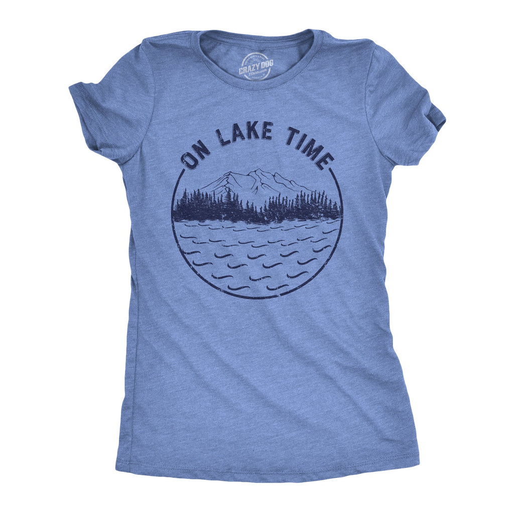 On Lake Time Women's T Shirt