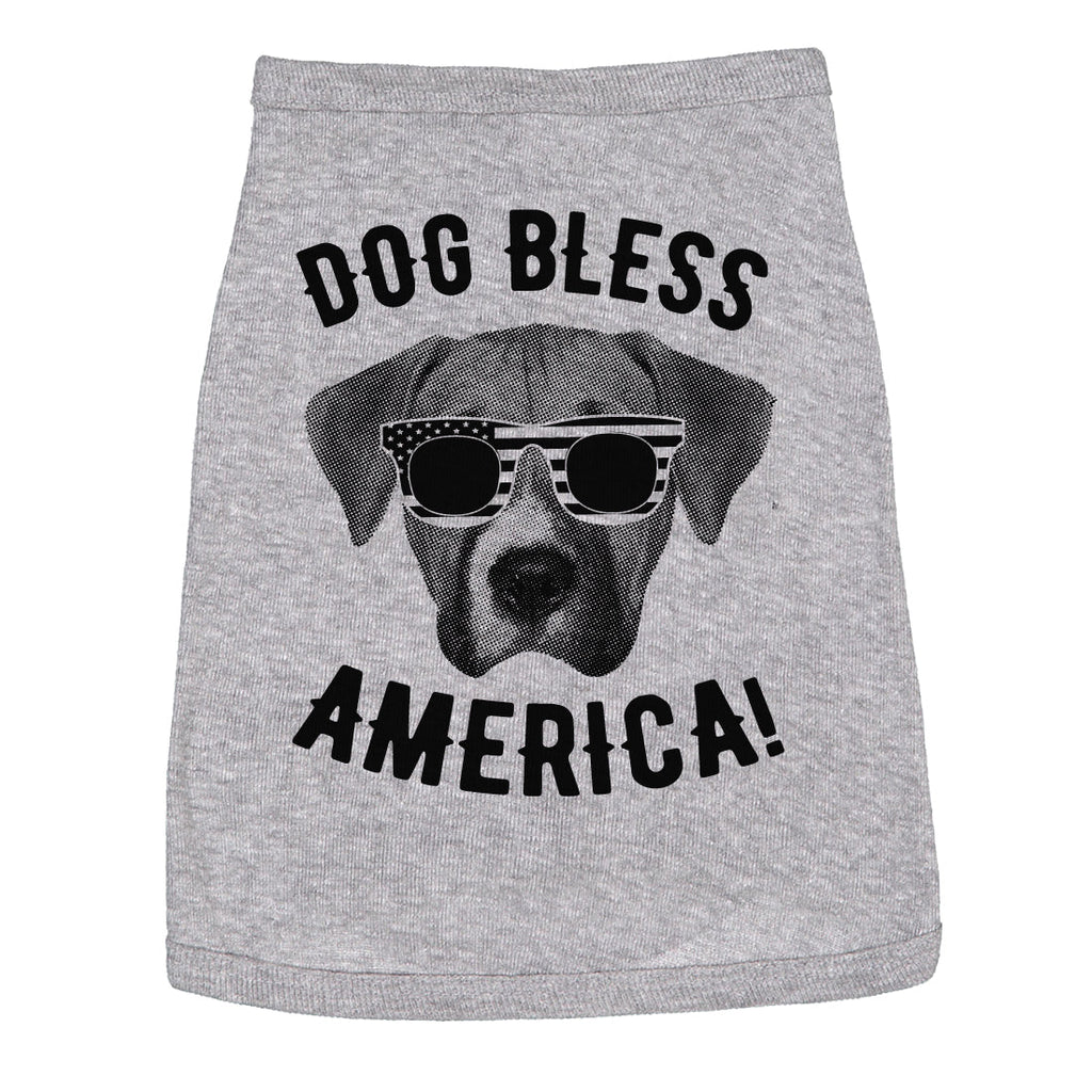 Dog Bless America Dog Shirt