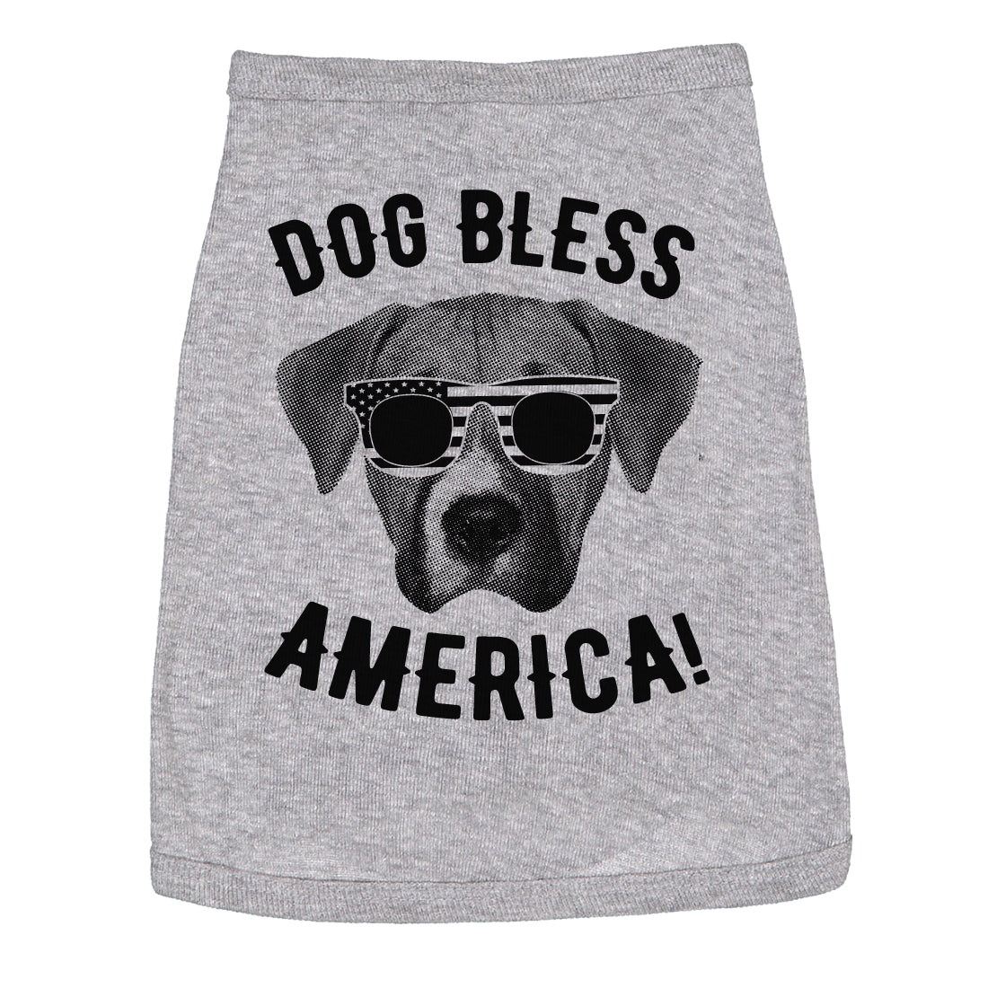 Dog Bless America Dog Shirt