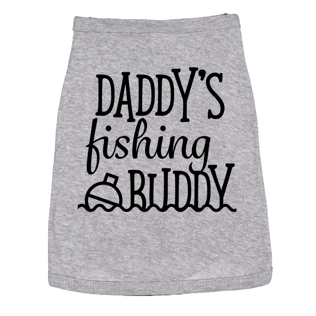 Daddy's Fishin Buddy Dog Shirt