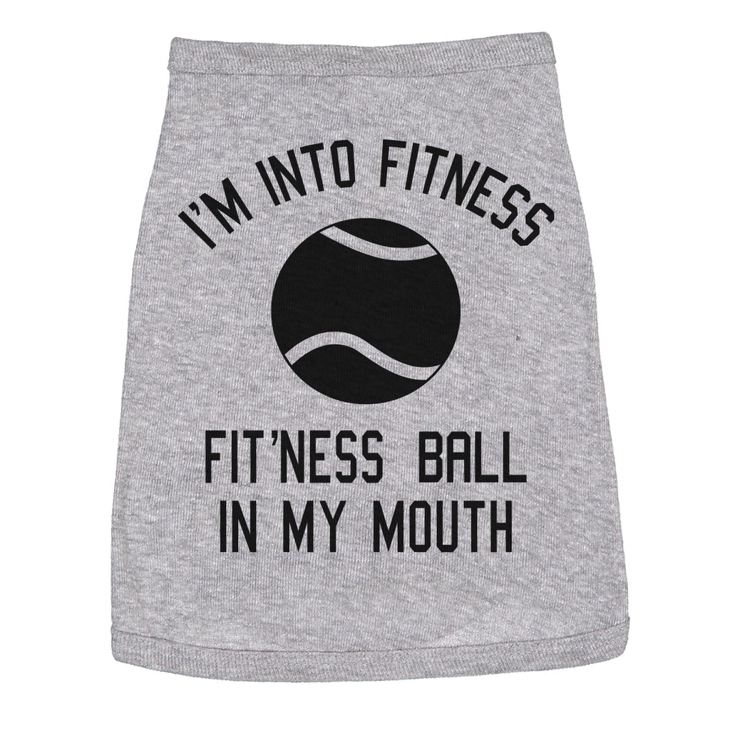 Fitness Ball Dog Shirt