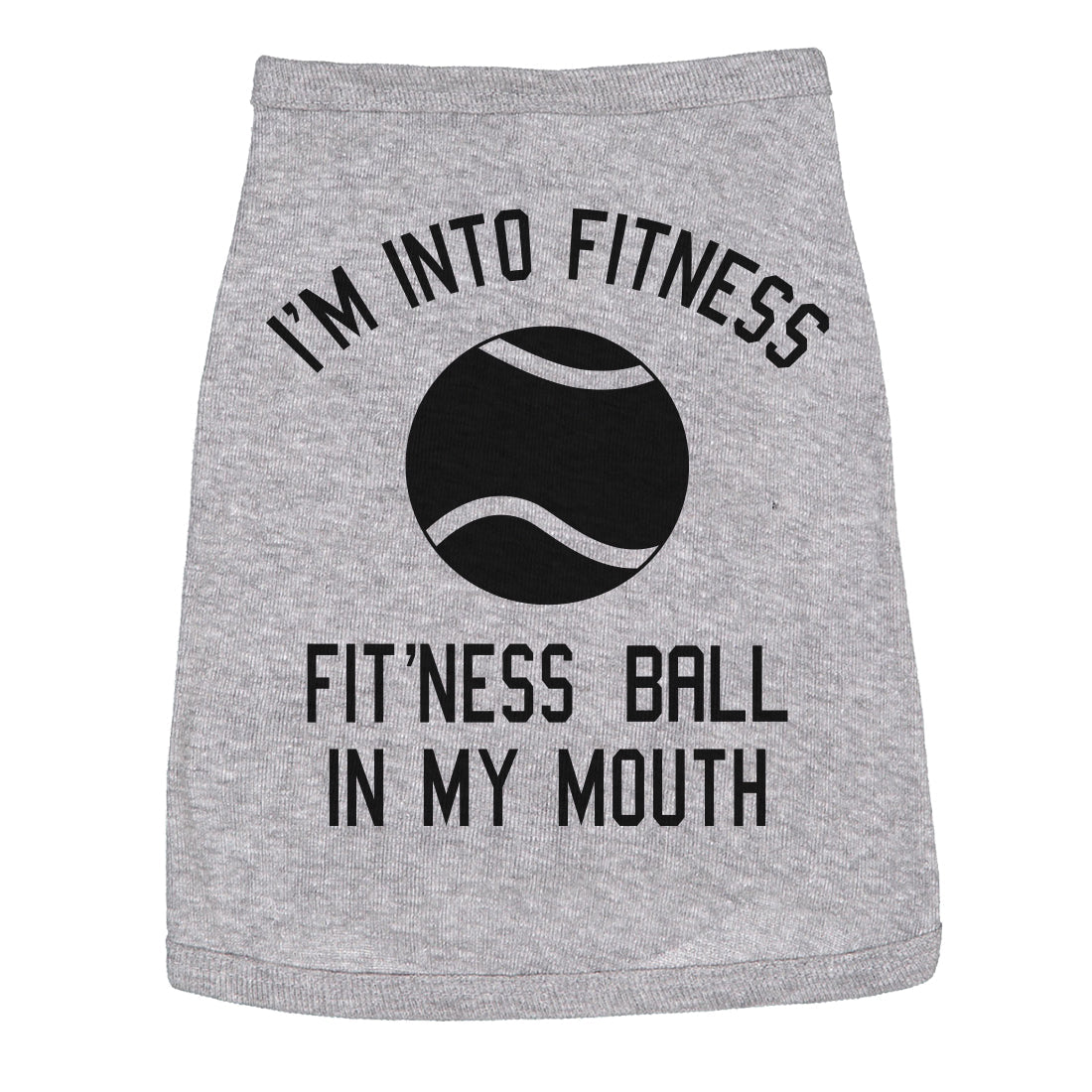 Fitness Ball Dog Shirt