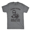 Four Score And Seven Beers Ago Men's T Shirt