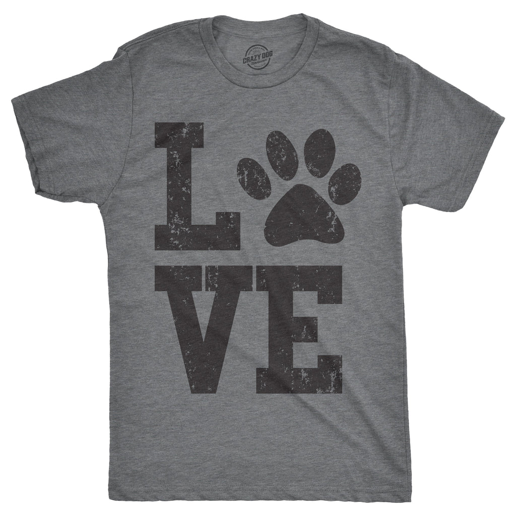 Love Paw Men's T Shirt