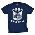Purrroud To Be An Ameowican Men's T Shirt