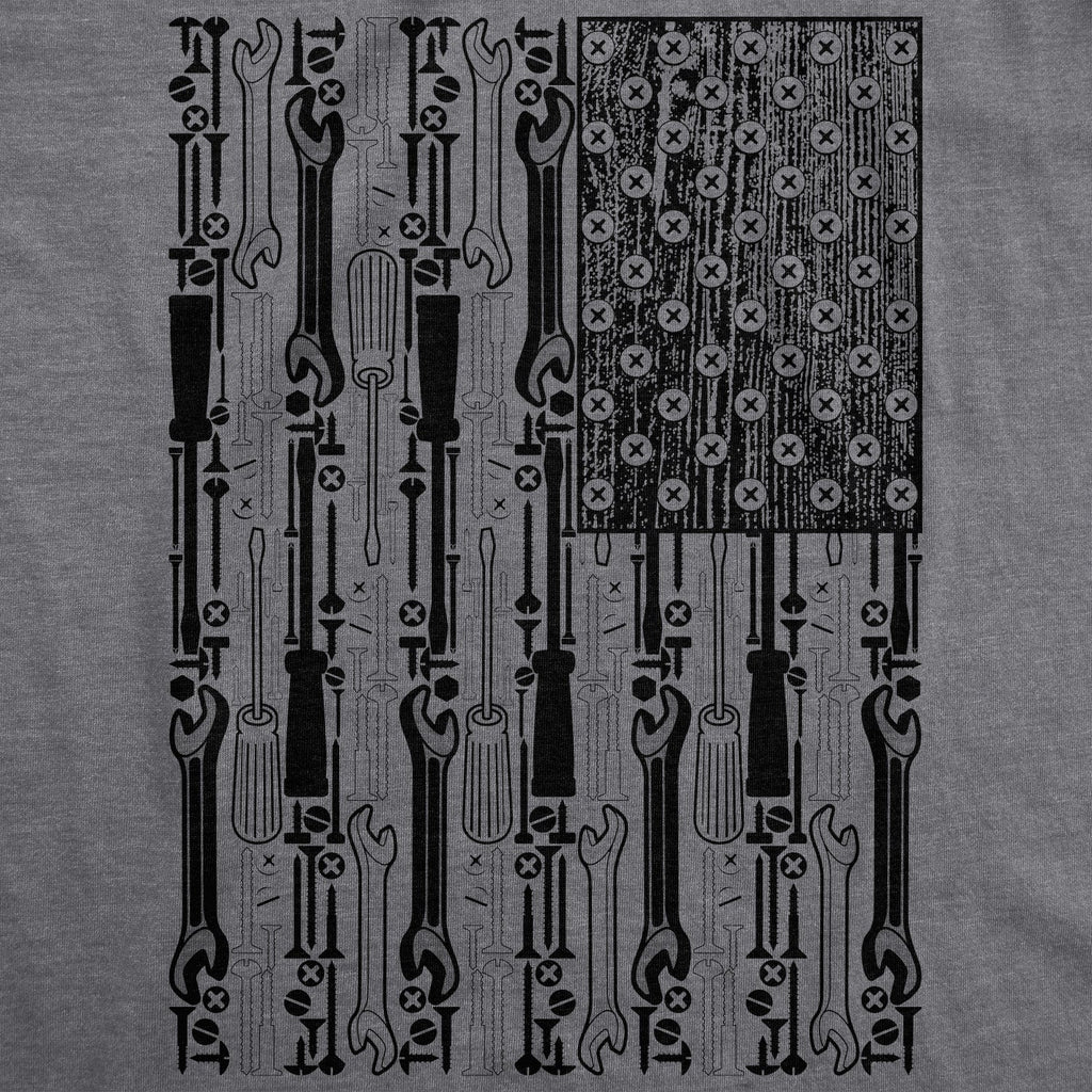 Tools American Flag Men's T Shirt