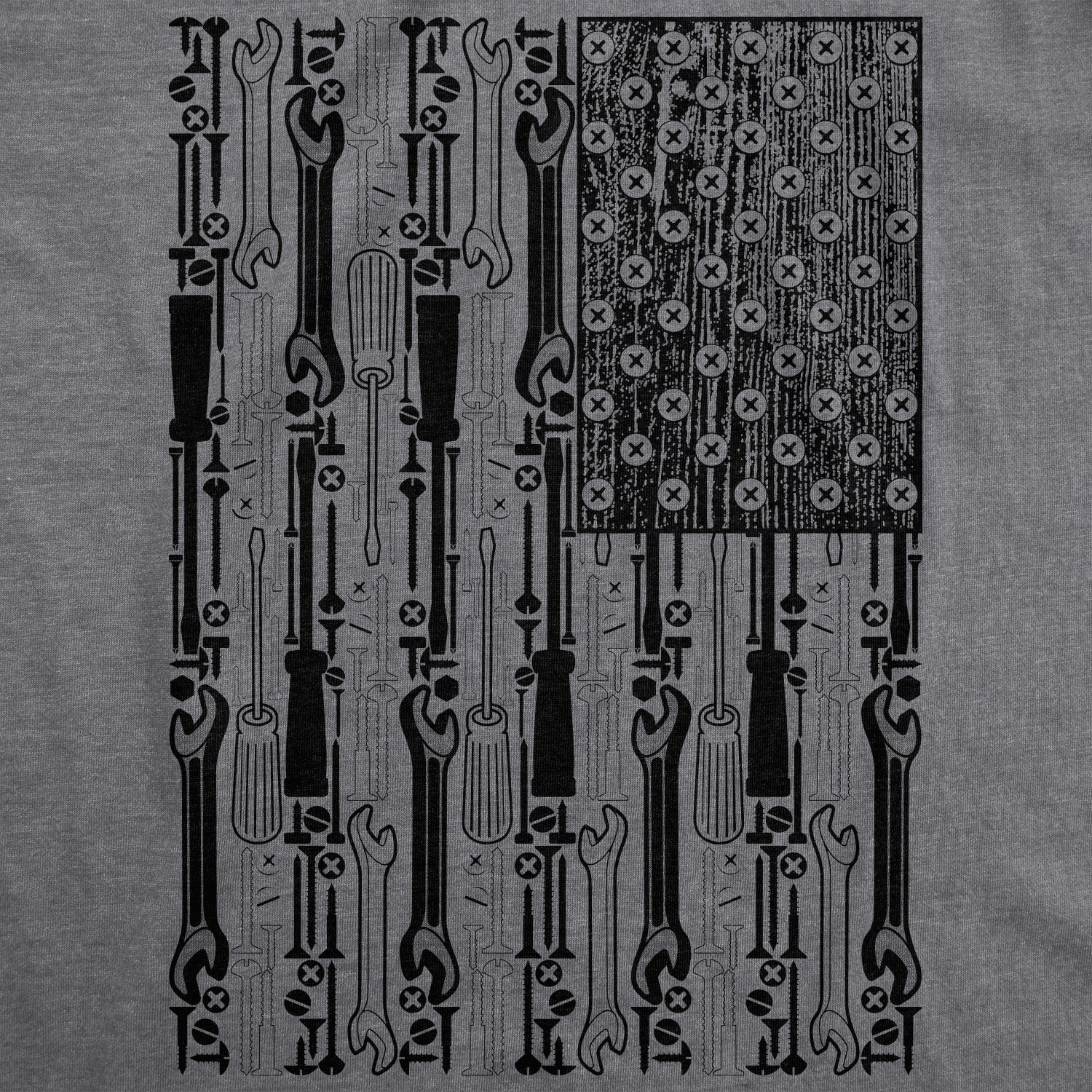 Tools American Flag Men's T Shirt