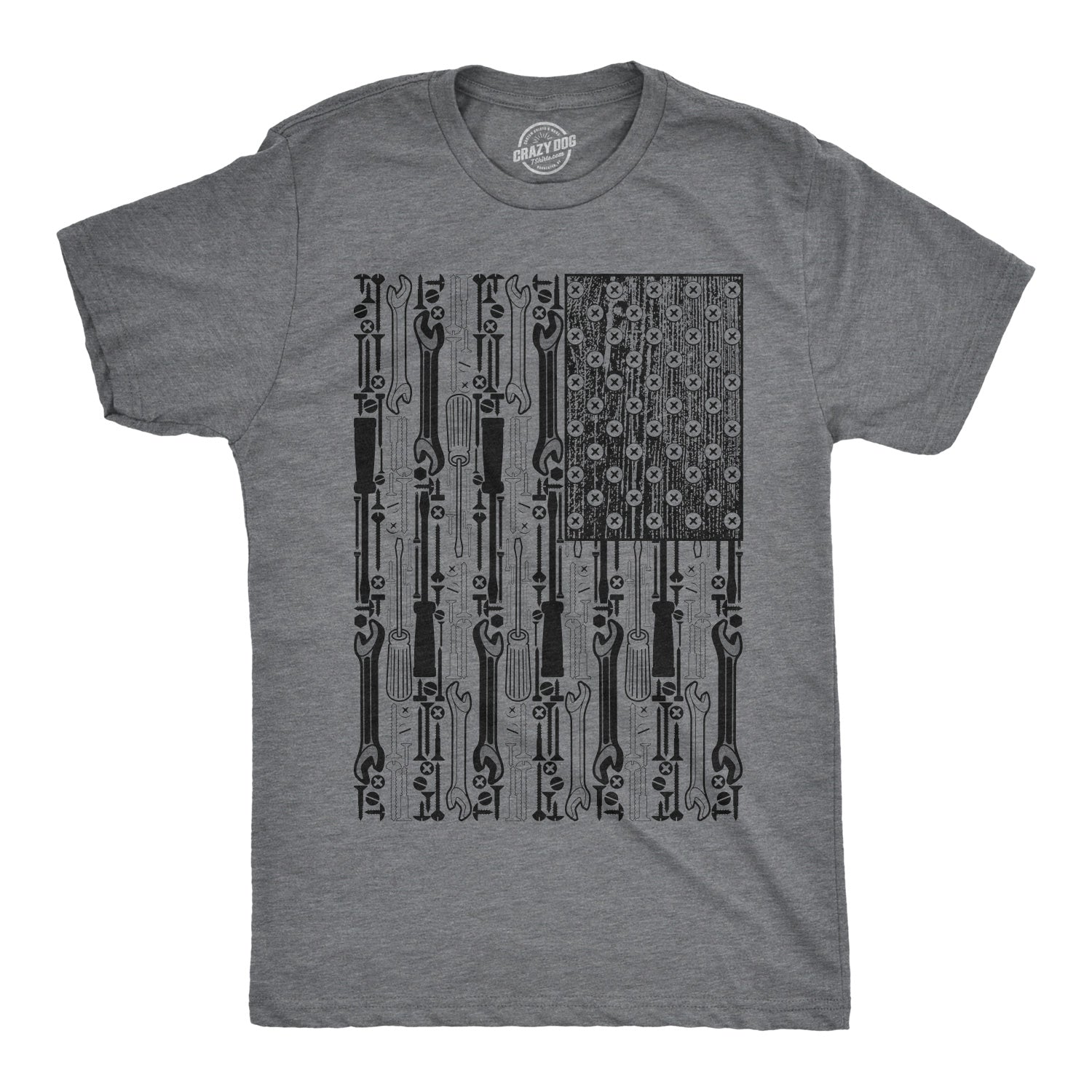 Tools American Flag Men's T Shirt