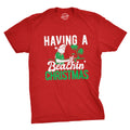 Having A Beachin Christmas Men's T Shirt