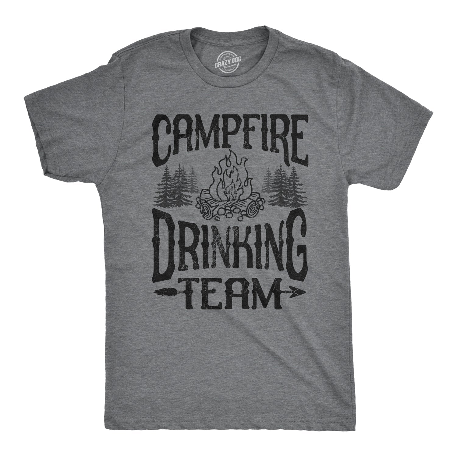 Campfire Drinking Team Men's T Shirt