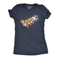 Corgi Sleigh Women's T Shirt