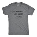 I Like Margaritas And Maybe 3 People Men's T Shirt