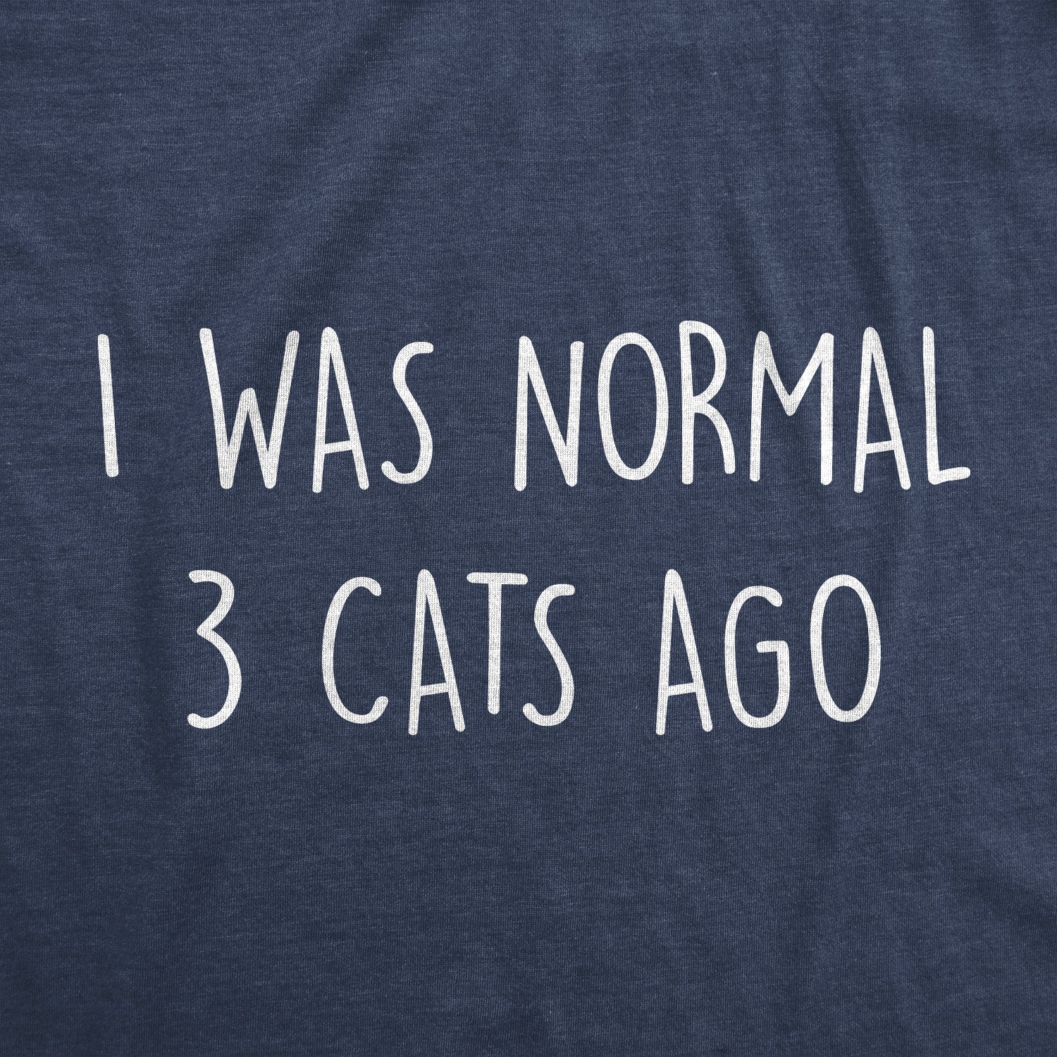 I Was Normal 3 Cats Ago Men's T Shirt