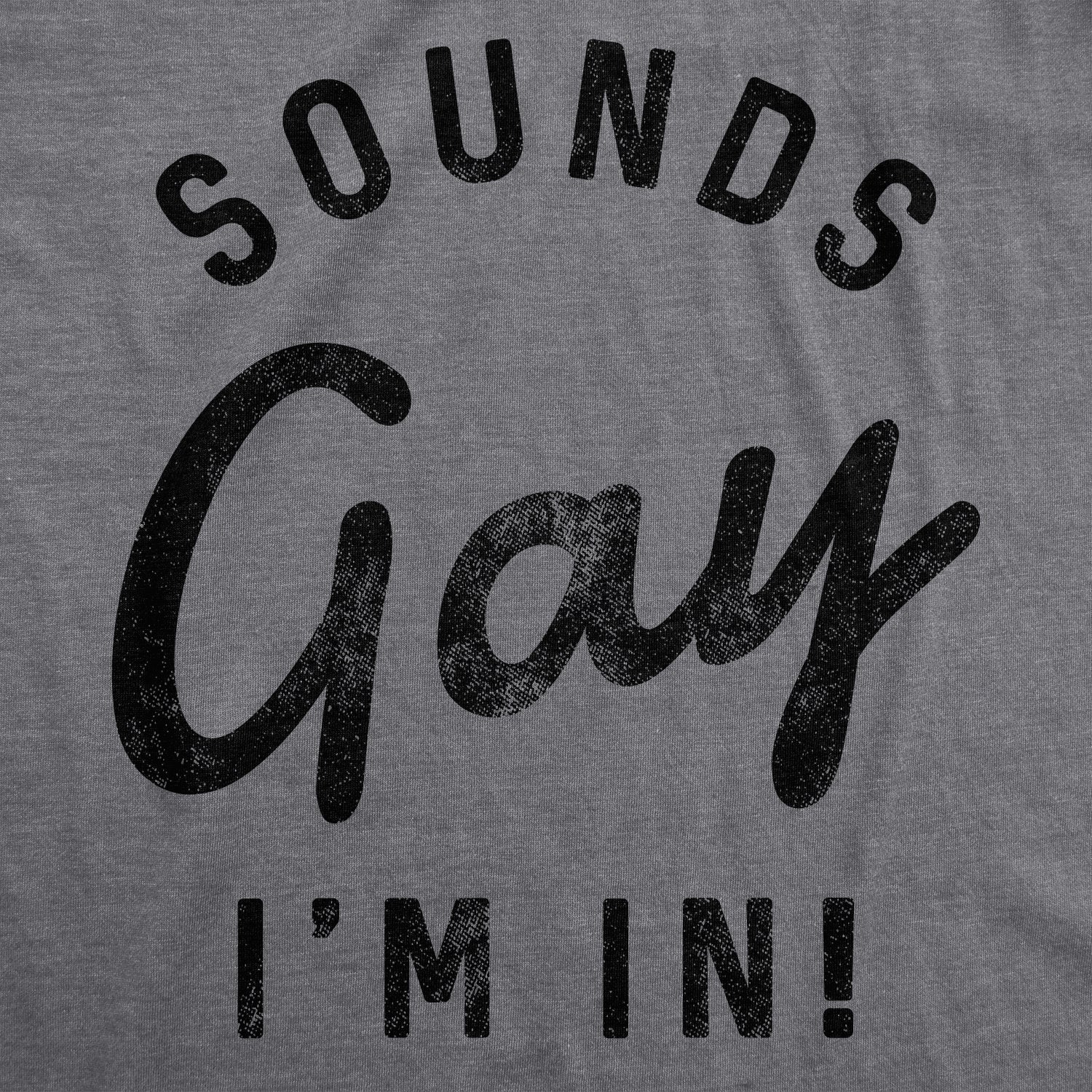 Sounds Gay I'm In Men's T Shirt
