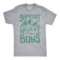 Support Wildlife Raise Boys Men's T Shirt
