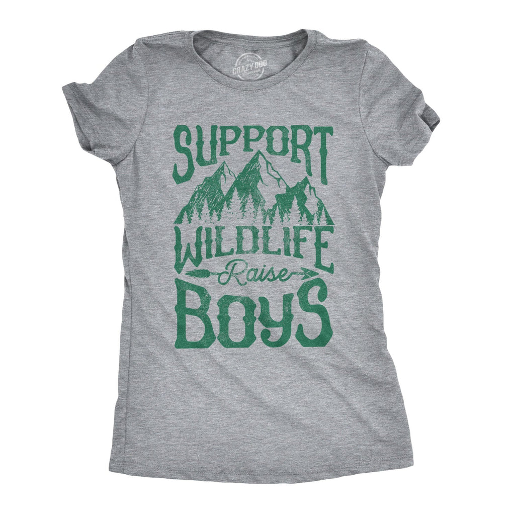 Support Wildlife Raise Boys Women's T Shirt