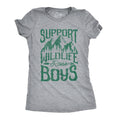 Support Wildlife Raise Boys Women's T Shirt