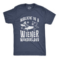 Walkin In A Wiener Wonderland Men's T Shirt