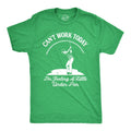 Can't Work Today I'm Feeling A Little Under Par Men's T Shirt