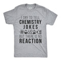 I Try To Tell Chemistry Jokes Men's T Shirt