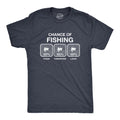 100% Chance Of Fishing Men's T Shirt