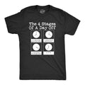 The 4 Stages Of A Day Off Men's T Shirt