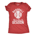 Baseball Is My Favorite Season Women's T Shirt