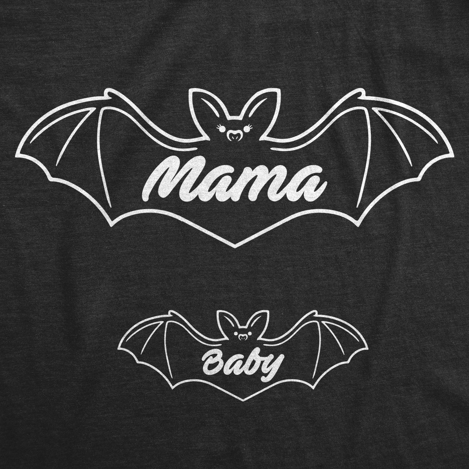 Mama Bat Baby Bat Maternity T Shirt