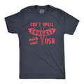 Can't Spell Sausage Without USA Men's T Shirt