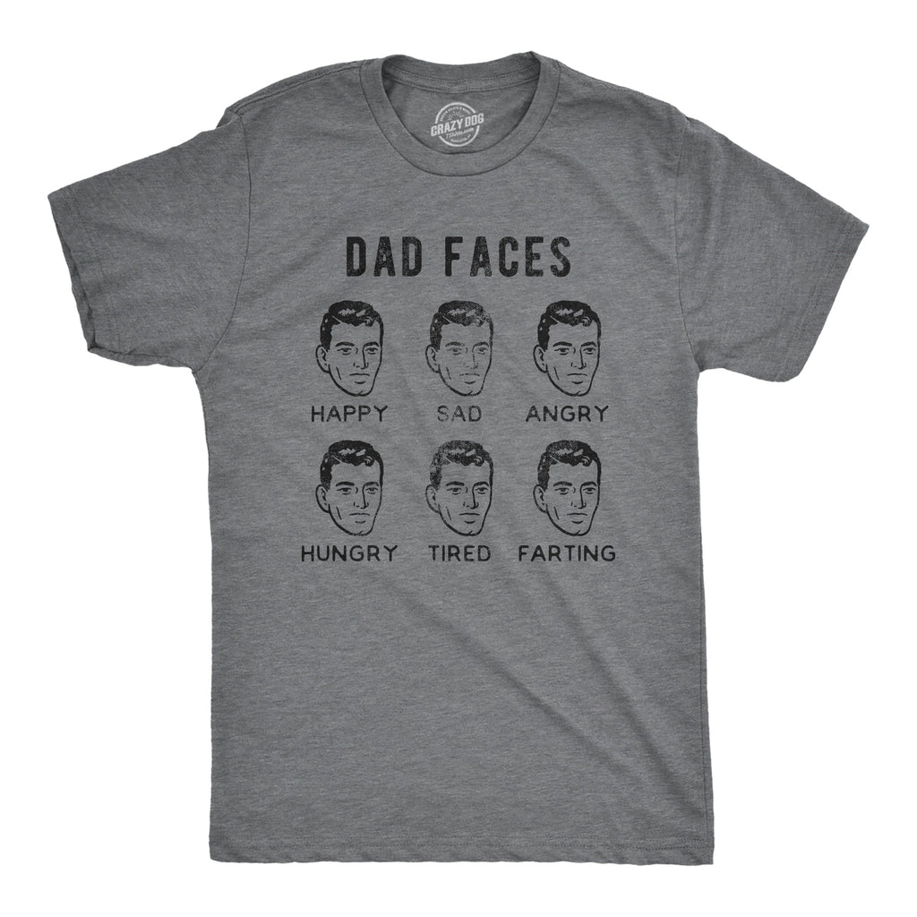 Dad Faces Men's T Shirt