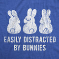 Easily Distracted By Bunnies Women's T Shirt
