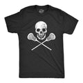 Lacrosse Skull Men's T Shirt