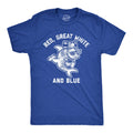 Red, Great White, And Blue Men's T Shirt