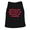 Stealin' Hearts And Blastin' Farts Dog Shirt