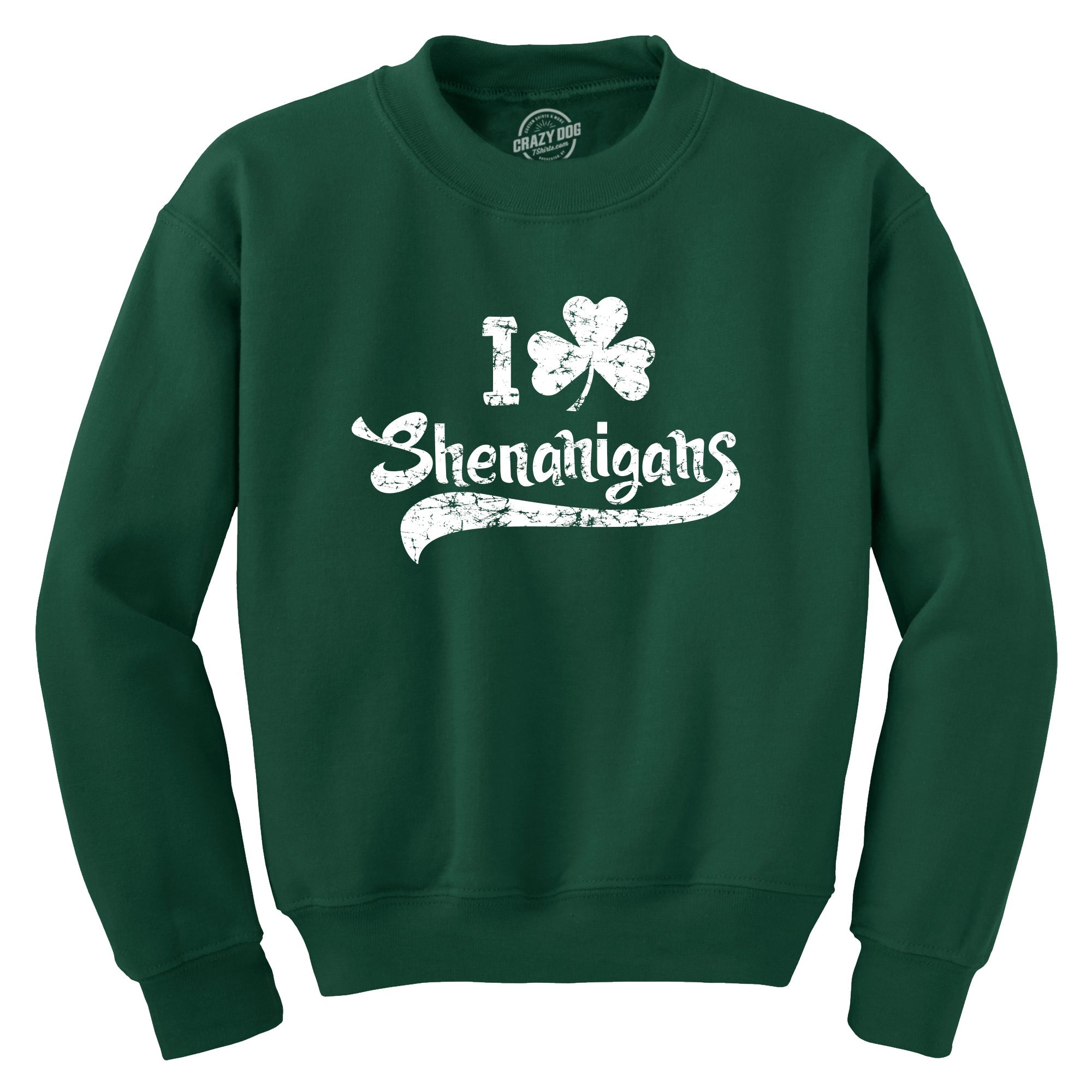 I Clover Shenanigans Crew Neck Sweatshirt