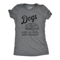 Dogs Make Me Feel Less Murdery Women's T Shirt
