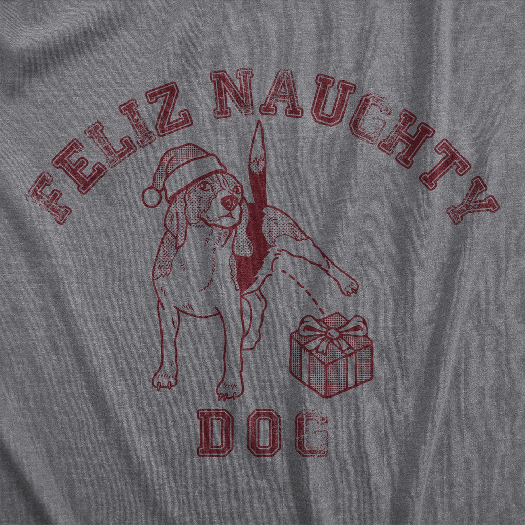 Feliz Naughty Dog Men's T Shirt