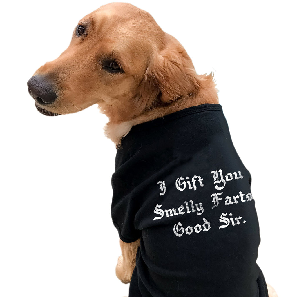 I Gift You Smelly Farts Good Sir Dog Shirt