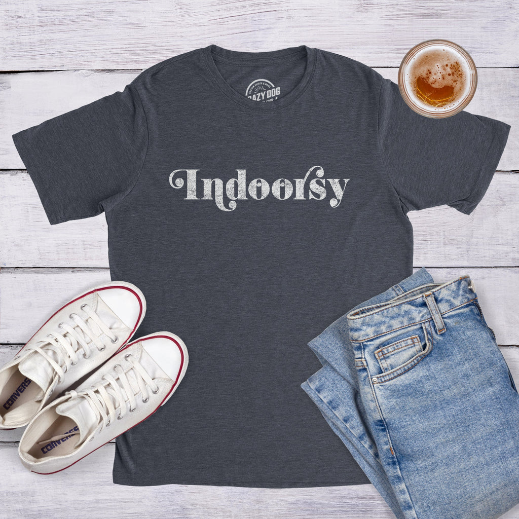 Coronavirus Indoorsy Quarantine COVID-19 Men's T Shirt