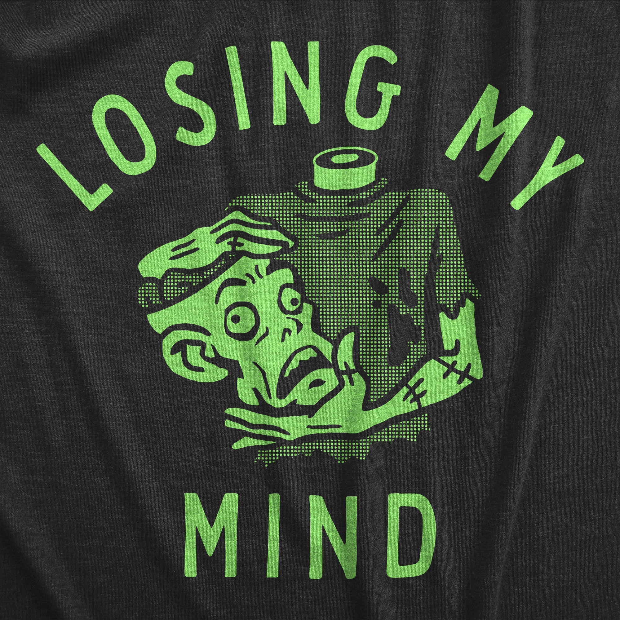 Losing My Mind Zombie Men's T Shirt