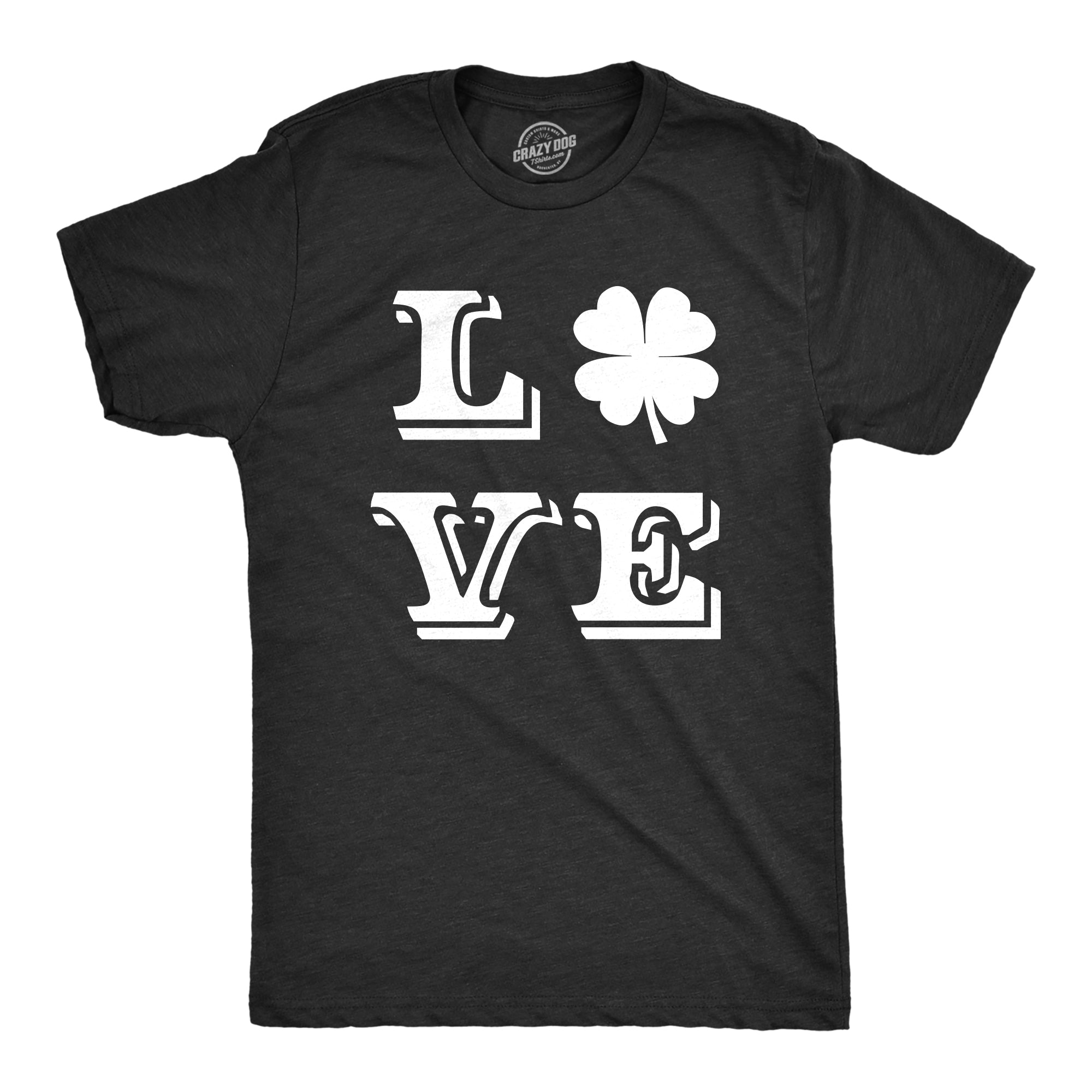 LOVE Lucky Clover Men's T Shirt
