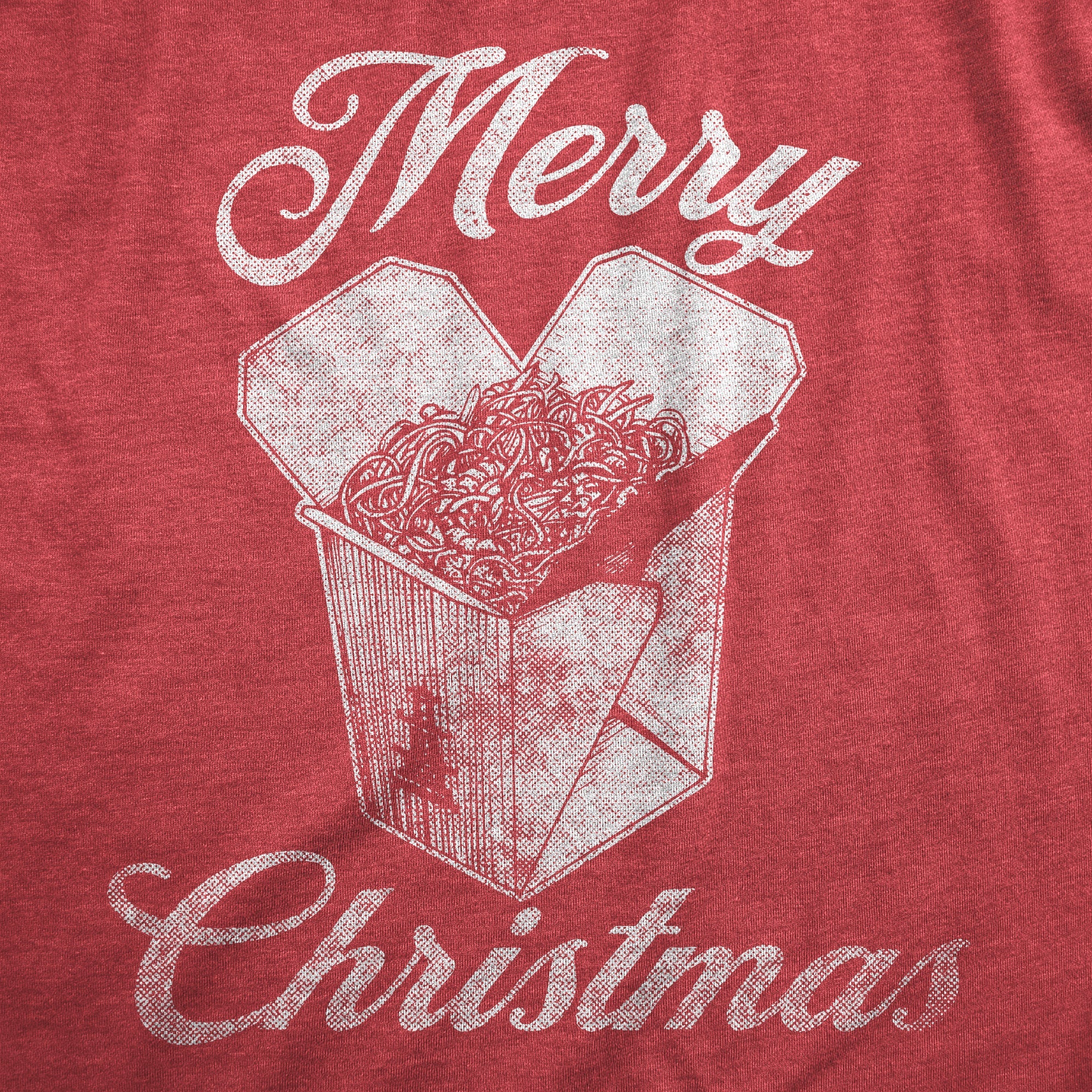 Merry Christmas Takeout Men's T Shirt