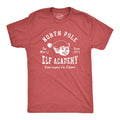 North Pole Elf Academy Men's T Shirt
