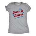 Stars And Stripes Glitter Women's T Shirt